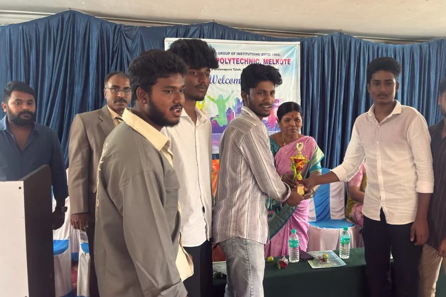 Civil Engineering students at a department event