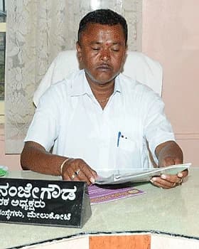 The Chairman's office at SET Polytechnic, Melkote